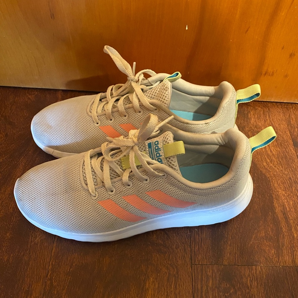 Girls Adidas Lite Racer Sneakers size 6
